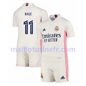 Maillot de Foot Real Madrid Gareth Bale 11 Domicile 2020-21 - Enfant